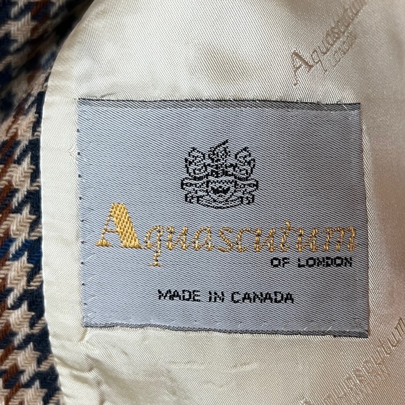 Aquascutum London Houndstooth Blazer - Picture 2 of 2